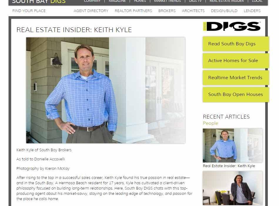 Digs Magazine Real Estate Insider Keith Kyle