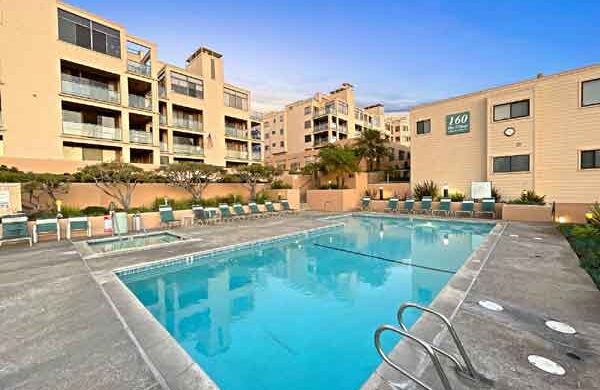 Oceanview condos of Seascape 2 at The Village in Redondo Beach