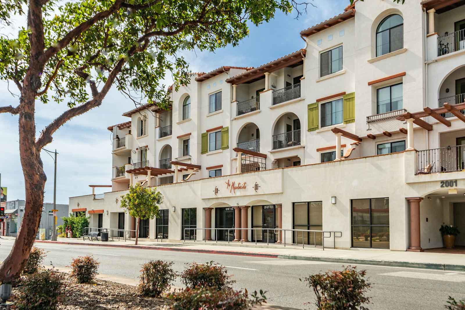 luxury condos at the Montecito at 2001 Artesia Blvd Redondo Beach