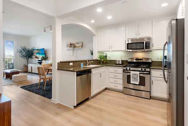 luxury condos at the Montecito at 2001 Artesia Blvd Redondo Beach